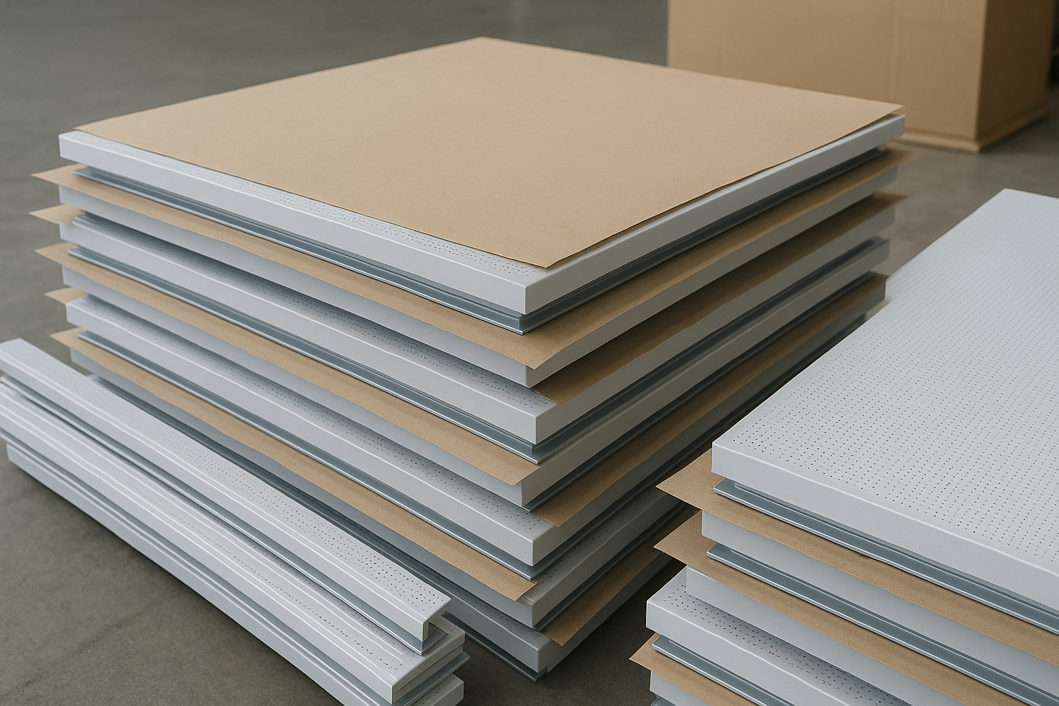 [Translate to Englisch:] BRANOperl Trennpapier für lackierte Deckensysteme