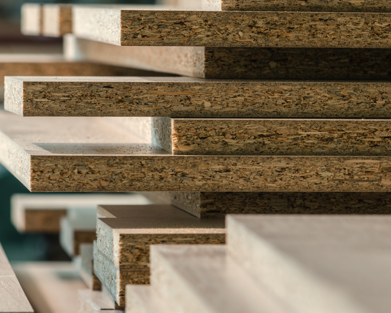Release paper in the pressing process – pressed sheet made from recycled material